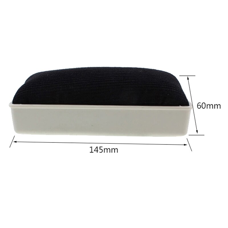 1 pc/ stycken stora, lättstädade magnetiska whiteboard-suddare för skolpapper och kontorsmaterial