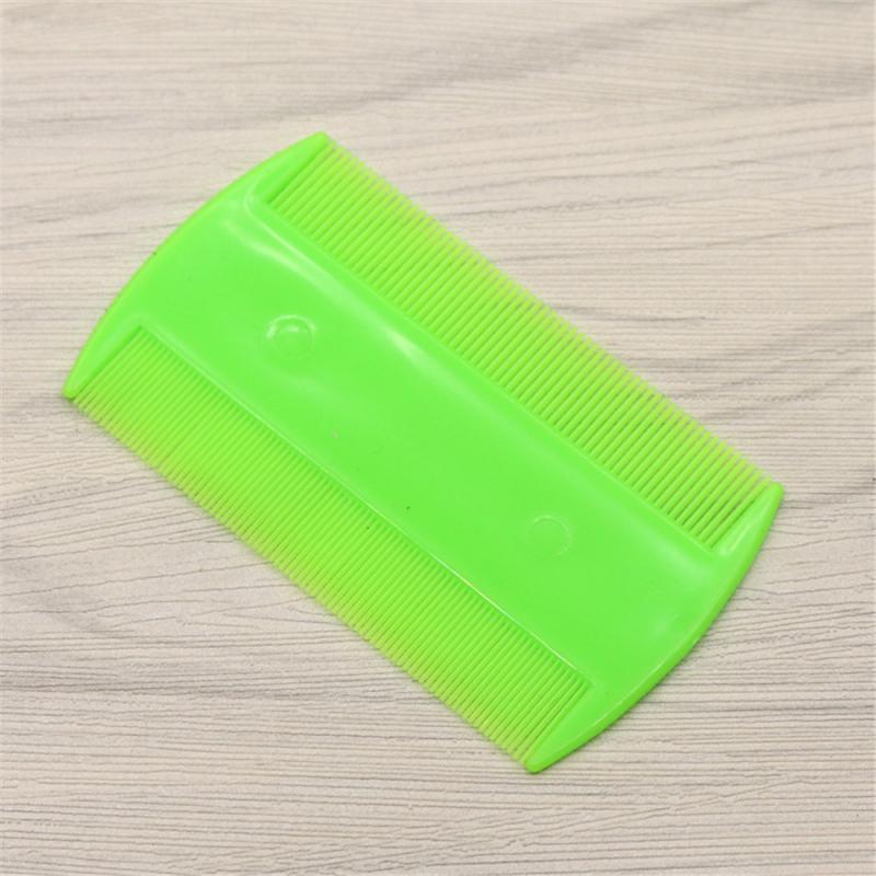 Double Sided Head Lice Comb Protable Fine Tooth Head Lice Flea Nit Hair Combs Styling Tools Hair Comb Pet Products Dog Combs