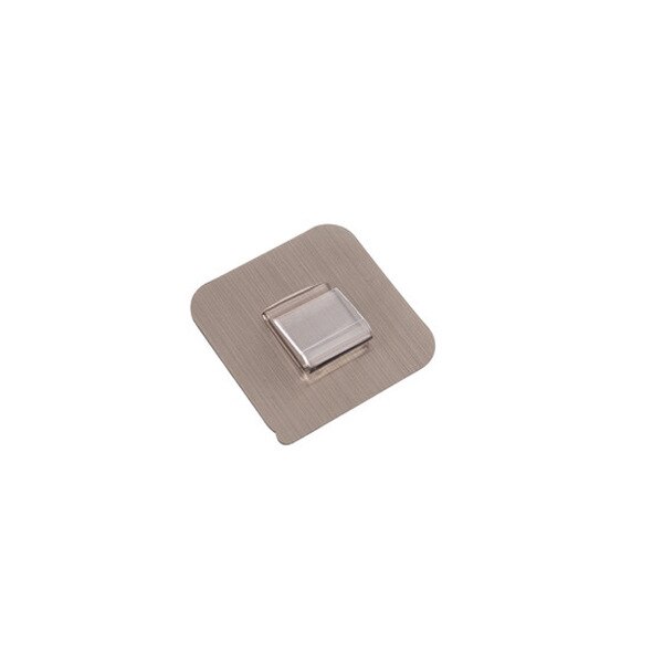 1pc kodin muovikoukkua vedenpitävä tarrakoukku keittiöön kylpyhuone hylly tarra seinään vahva liima koukku ripustin teline: Harjattu