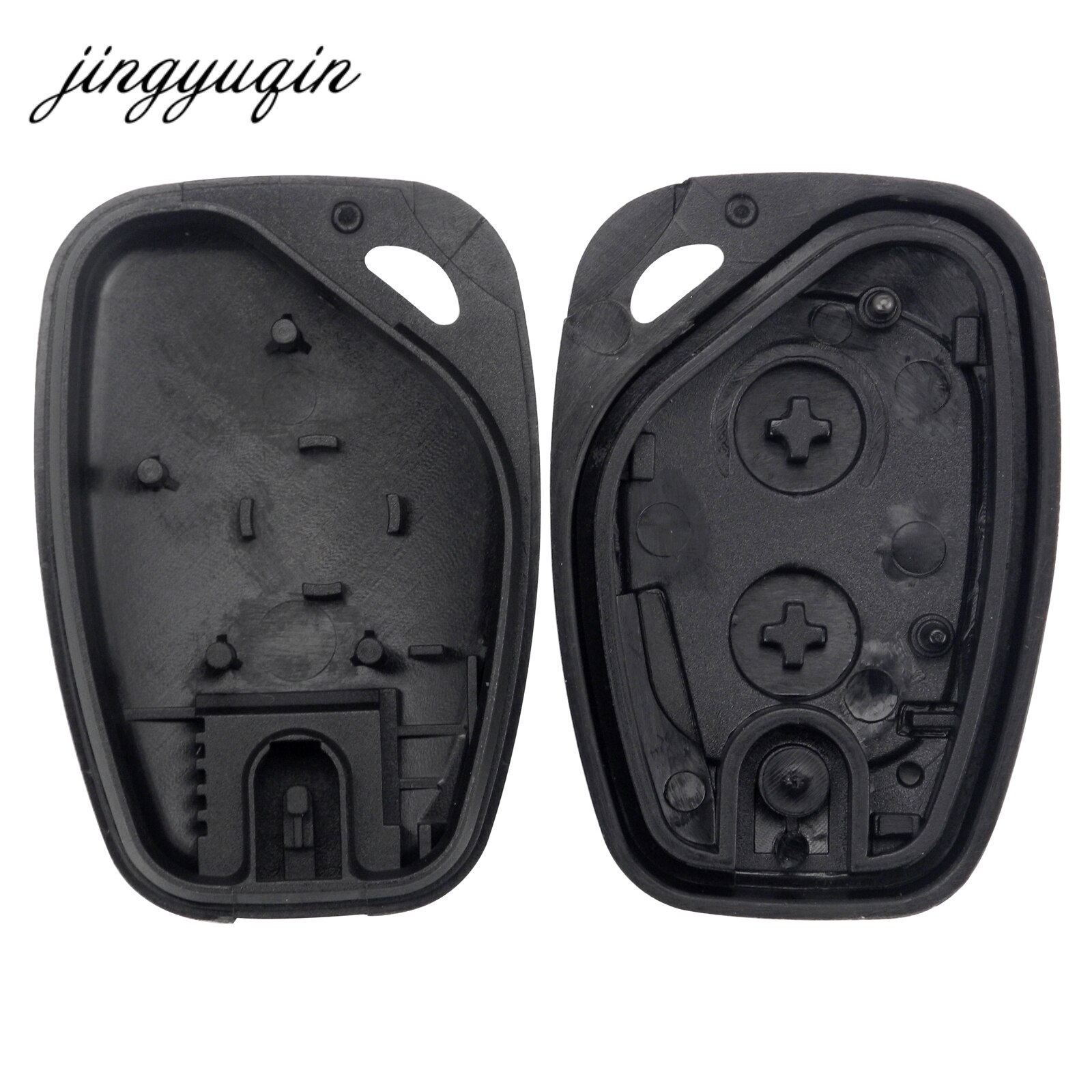 jingyuqin 2 Button Remote Car Key Shell for Renault Trafic Vauxhall Opel Vivaro Nissan Primastar Fob Case