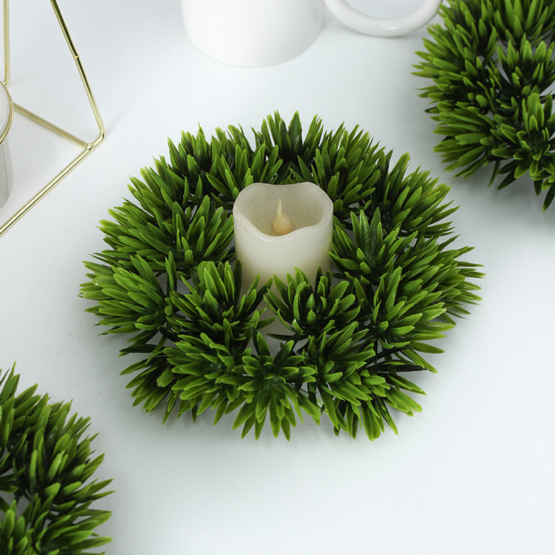 Kunstmatige plantenkrans, kantoor, woonkamer, hal, raam, tuin, binnenplaats, huisdecoratie