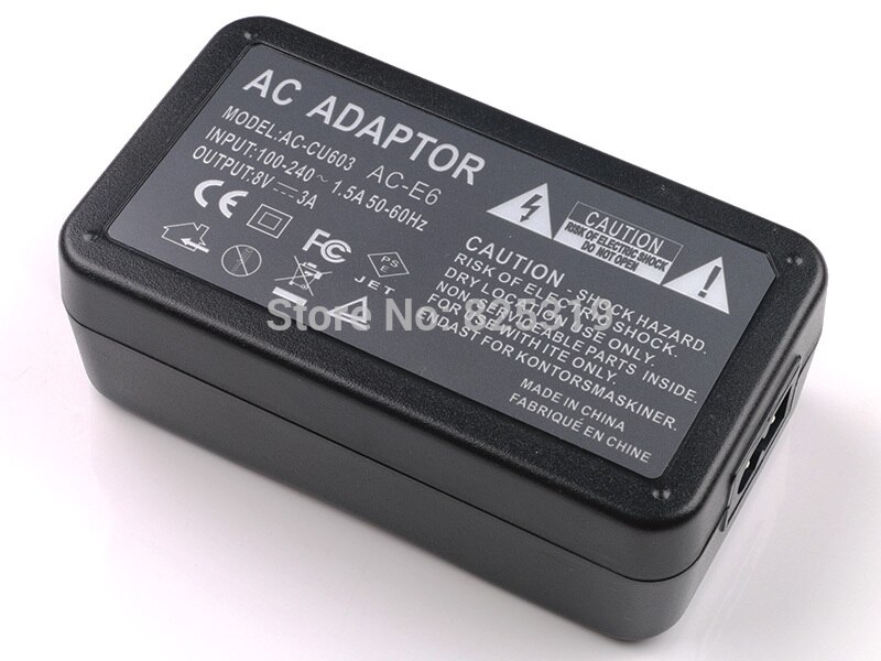 ACK-E6 + DR-E6 ACKE6 ACK E6 adaptador de potencia AC de Kit para cámaras digitales SLR Canon EOS 7D 7D Mark II 7D2 60D 60Da 70D 70D (N) 70D (W)