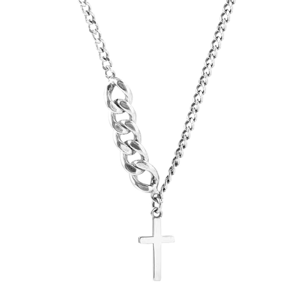 Punk Cool Street Style Necklaces Vintage Gothic Cross Pendant Necklace for Men and Women Hip-pop Neck Chain Jewelry: G