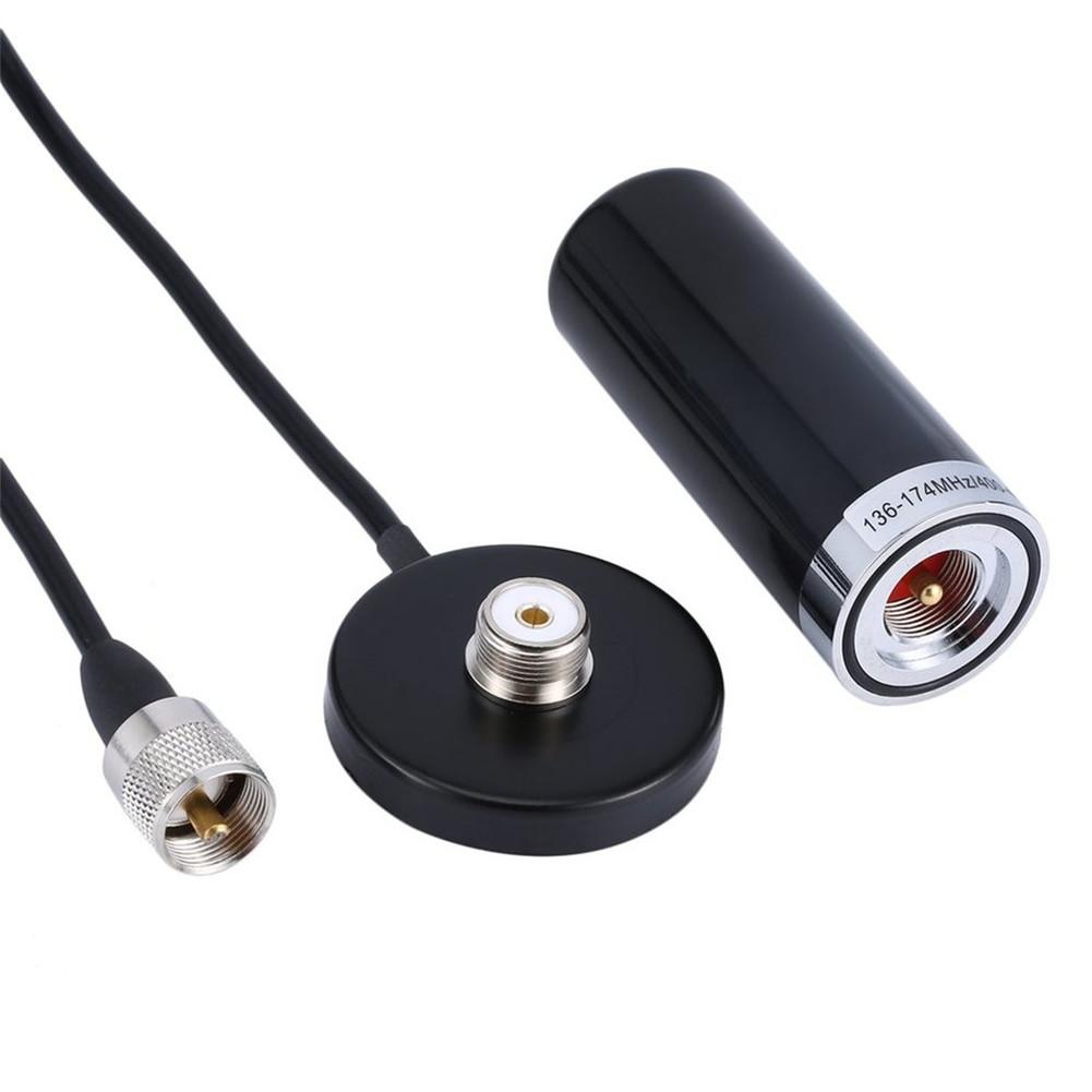 Antenna Dual-band VHF/UHF Con Base Magnetica – 136-174MHz E 400-470MHz, Guadagno 8dBi, Cavo RG174 3m
