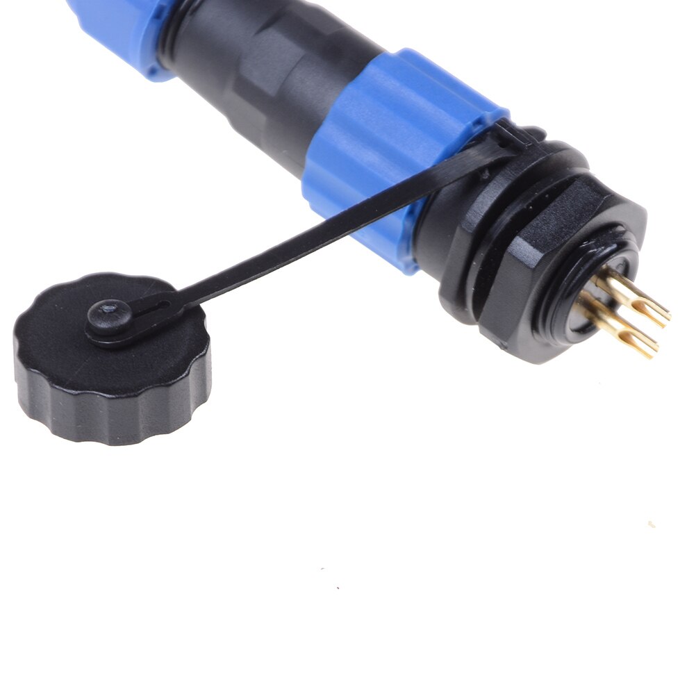 SP13-2 2 pin waterproof connector Power Cable Connectors IP68 Plug Socket