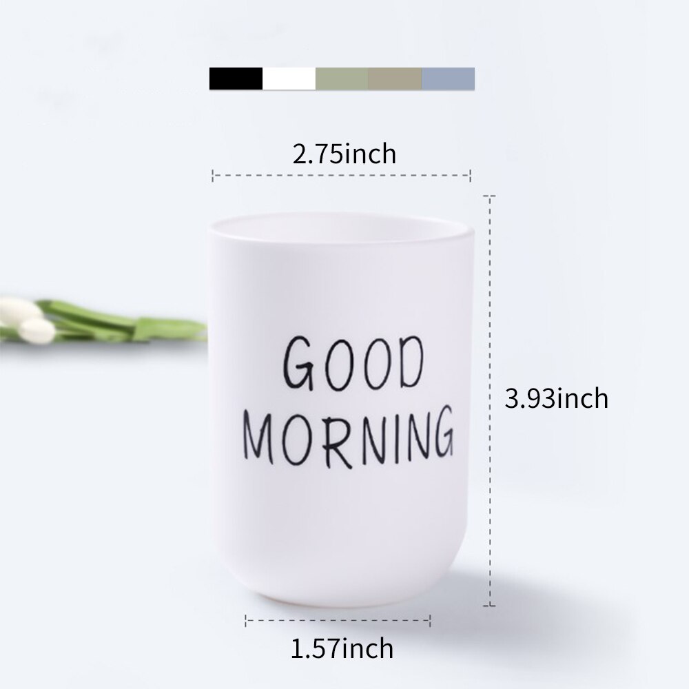 Toothbrush Holder Cup Bathroom Tooth Brush Cup Toothbrush Mug Travel Toothpaste Holder Storage Container Bathroom Accessories