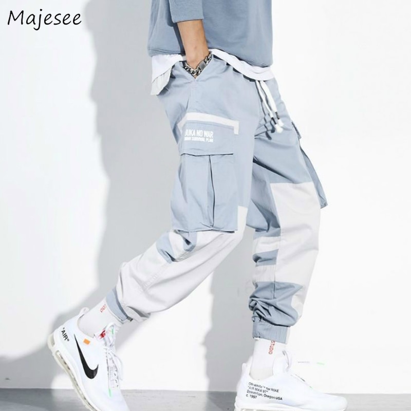 Pantalons décontractés pour hommes, style cargo, – Grandado