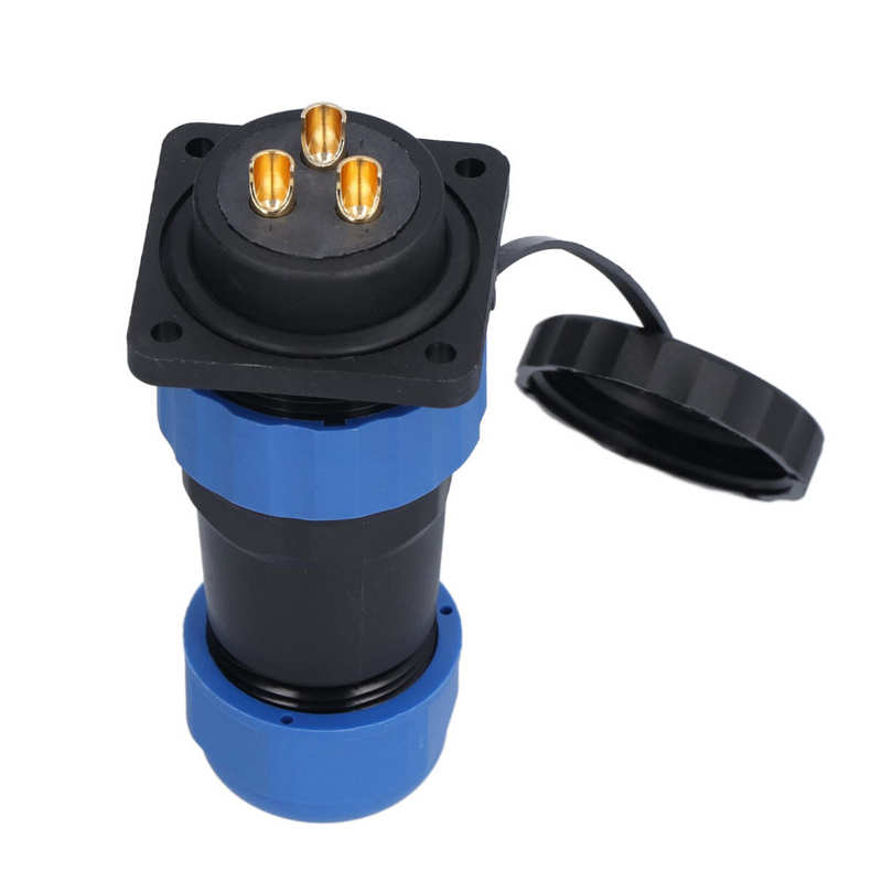 Industrial Socket Waterproof Connector Square for Equipment