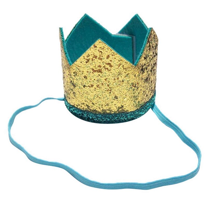 Relaxdays opblaasbare kroon, set van 5, verkleedaccessoire carnaval, prinses, koning, verjaardag, opblaaskroon, goud
