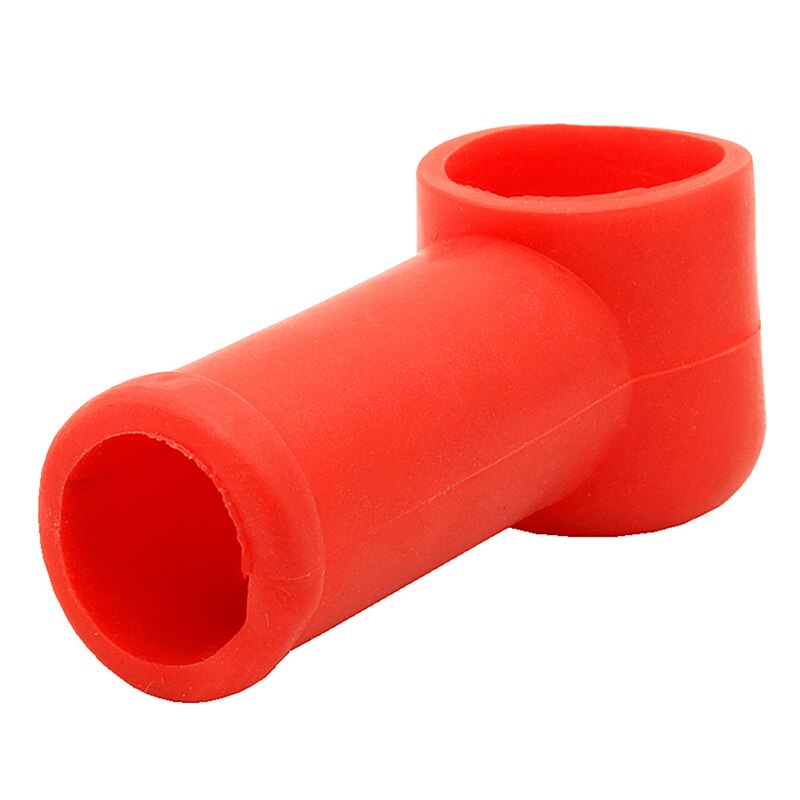 2 Stuks Rubber Auto Motorfietsen Batterij Negatieve Positieve Terminal Cover Cap Boot Isolerende Protector Vervanging Batterijen Acc