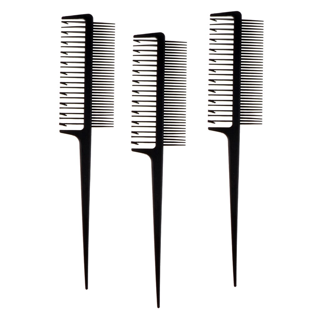 3x Antistatic Weave Highlighting Foiling Hair Comb Hair Coloring