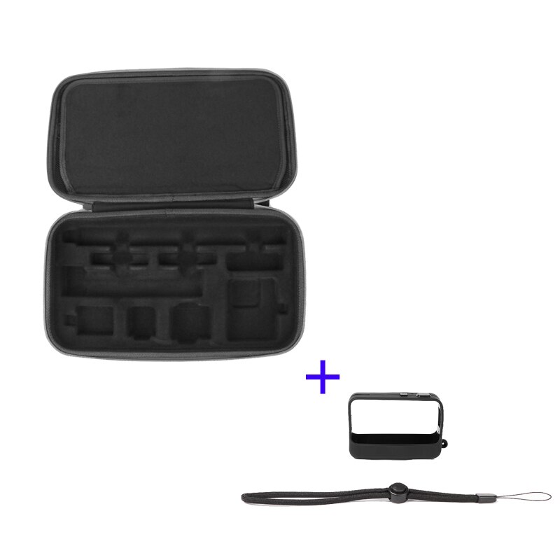 Insta360 ONE R Carrying Case for Insta 360 Action Camera Portable Storage Bag Accessories: bag - silicone case
