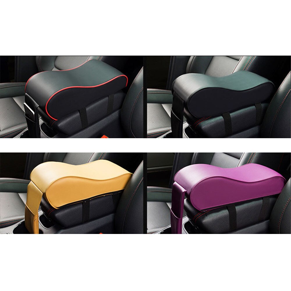 Universal Leather Car Armrests Pad Auto Armrest Car Center Console Arm Rest Seat Box Pad Vehicle Protective Car Styling