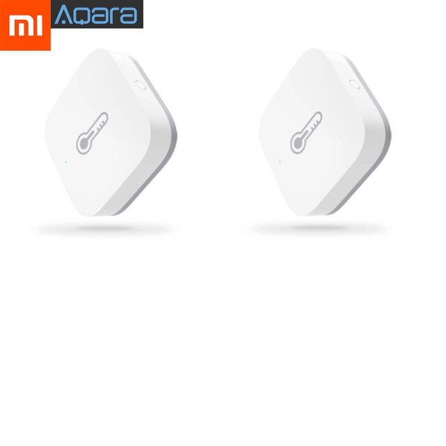 Neue Original Aqara Temperatur Feuchtigkeit Sensor Smart Home Gerät Luftdruck Arbeit Mit Android IOS APP Schnelle Schiff: 2 pcs