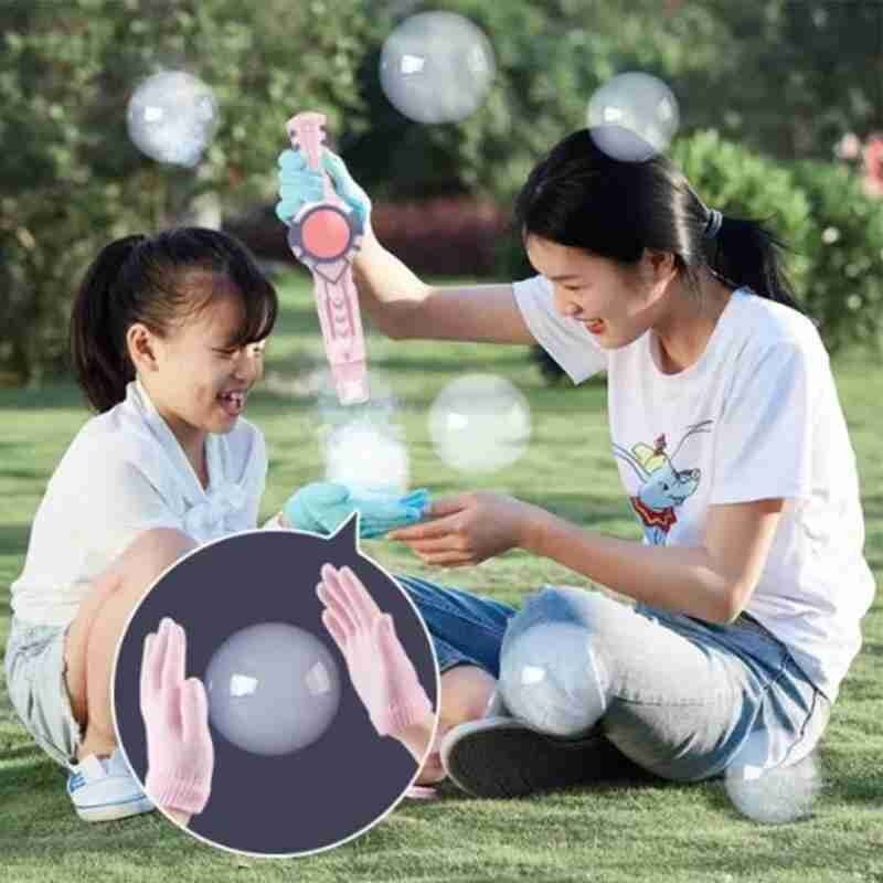 Zomer Rook Magic Bubble Machine Elektrische Automatische Bubble Blower Maker Gun Kids Outdoor Speelgoed Partij Bruiloft Benodigdheden