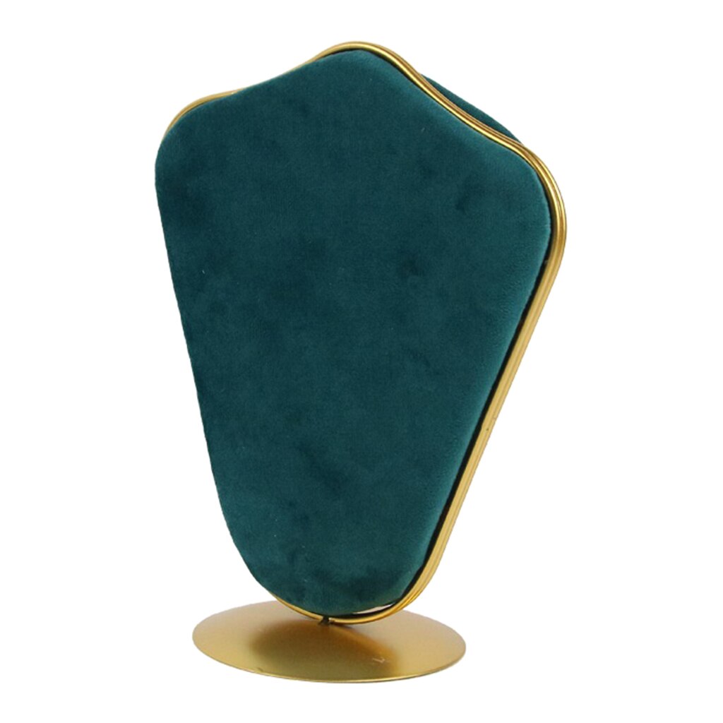 Di lusso Verde Vevelt Esposizione Dei Monili cremagliera di Stoccaggio Supporto per la Collana Orecchini: Style01