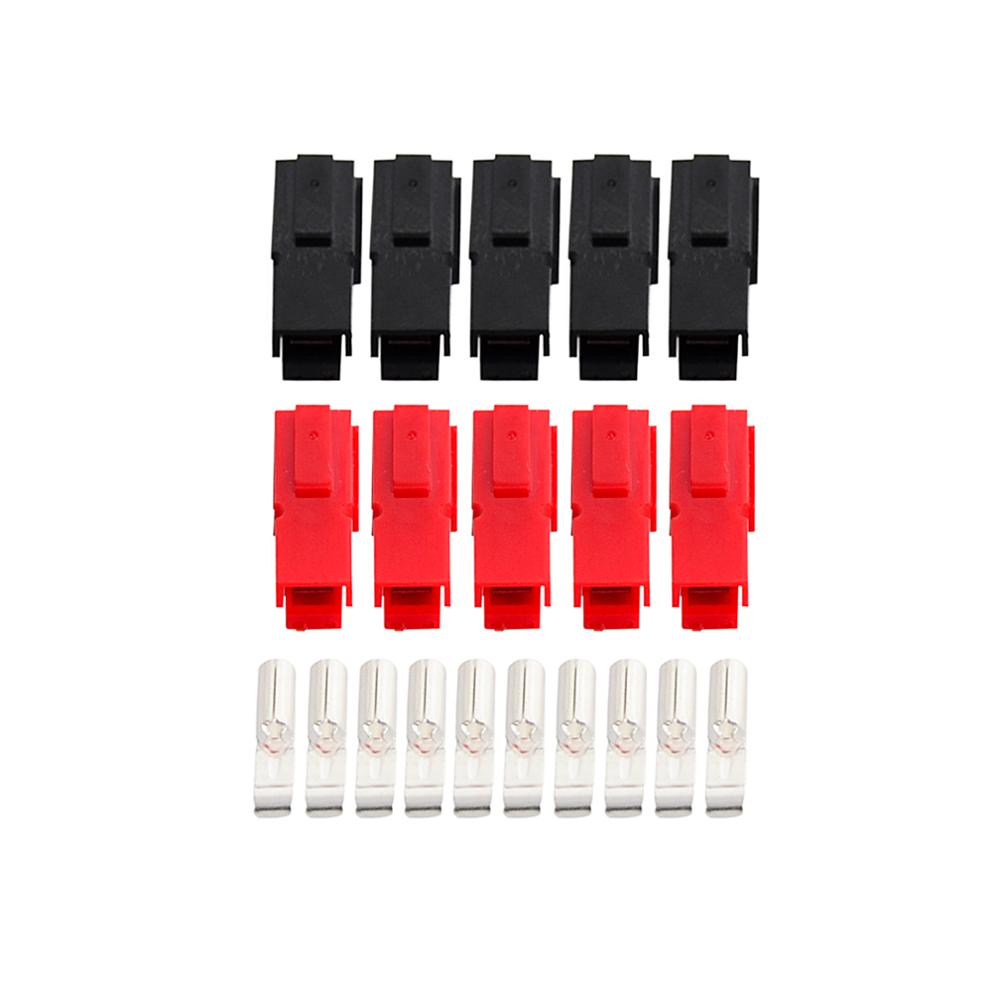 10 pairs 30A Amp 600V Power Marine Connector Pole Red Black For Anderson Powerpole