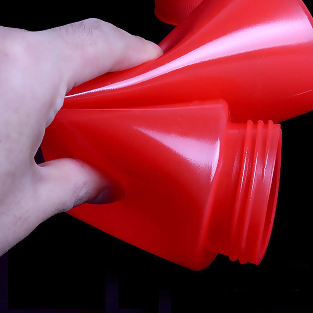 12x klemme Flaske 200ml - Plast - Eddik ketchup dispenser - Kjøkkenredskap