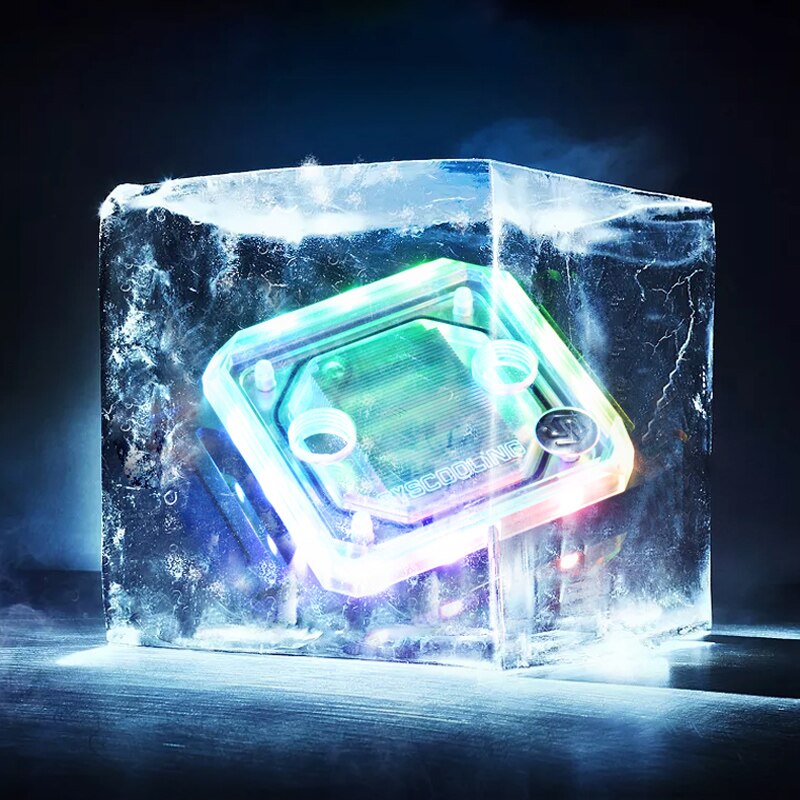 Syscooling AIC55W CPU Wasser Kühl Block Für AMD R... Grandado