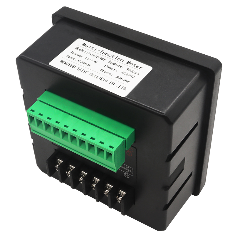 RS485 400V 3 Fase Multifunctionele Digitale Lcd Display Voltmeter Amperemeter Watt Power Energy Frequentie Meter Met Ct