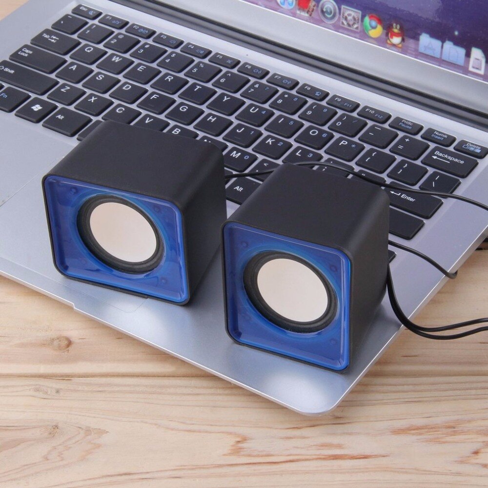 Portable USB 2.0 Multimedia Desktop Computer Notebook Mini Speaker Music Home Theater Party Speaker 3.5mm Jack