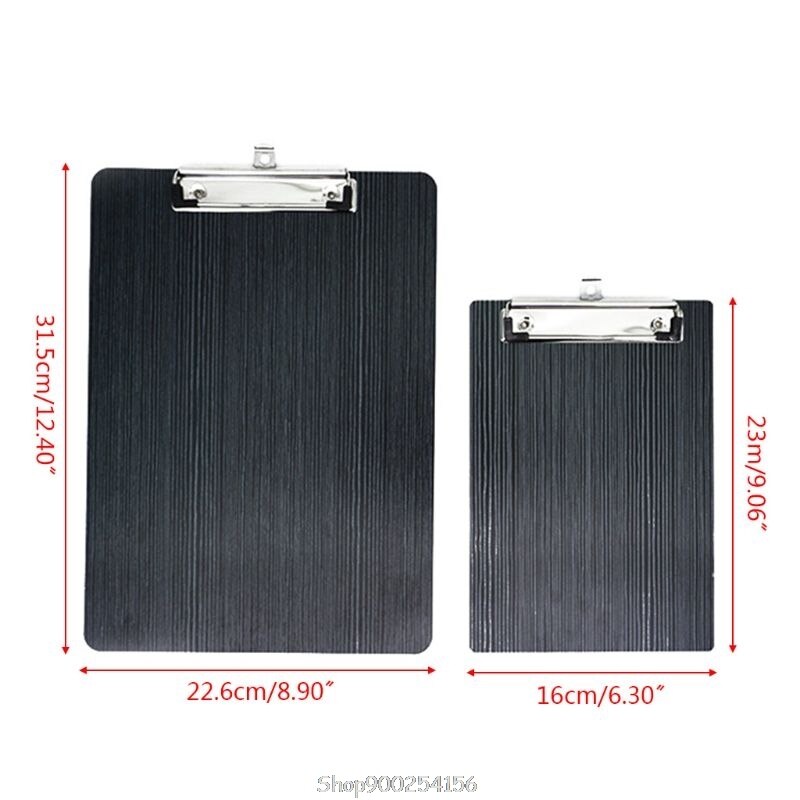Portable A4 A5 Wooden Writing Clipboard File Hardboard Document Holder Office Stationery O19 20