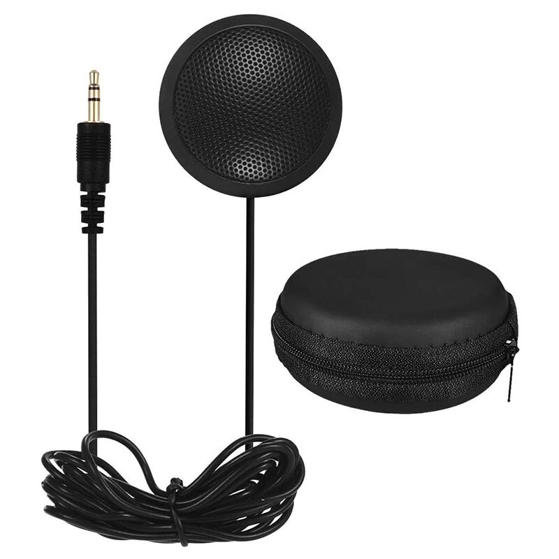 Microphone, Desktop Omni-Directional Microphone with 3.5mm Jack for Computers Laptop