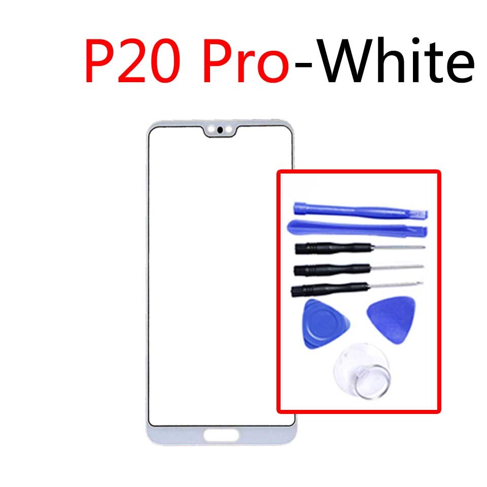 For Huawei P20 P20Pro Touch Screen Sensor LCD Display Digitizer Front outer Glass For P20 Pro P20 Plus Touchscreen Replacement: P20Pro-White-Tool