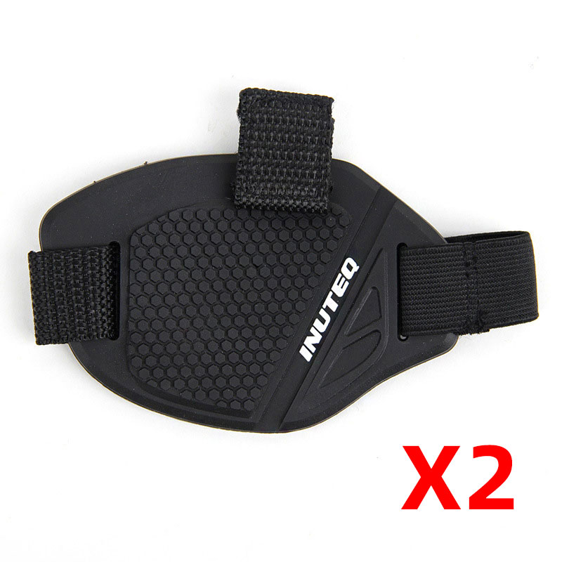 Rubber Motorcycle Shift Pad Motorbike Antislip Gear Schoenen Cover Motorcycle Moto Laarzen Shifter Guards Protector Pad Accessoires: Goud