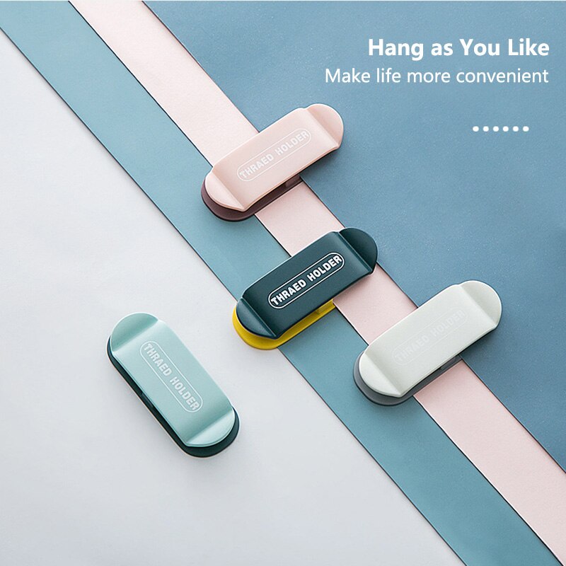 4pcs Punch-Free Power Plug Hook Multi-Purpose Hooks Electrical Wire Plug Hooks Socket Holder Storage Hanger Household Organizer