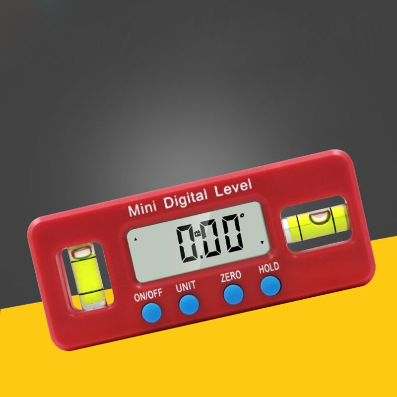 Magnetic Horizontal Angle Meter Electronic Digital Display Protractor Level Inclinometer Angle Ruler 100mm