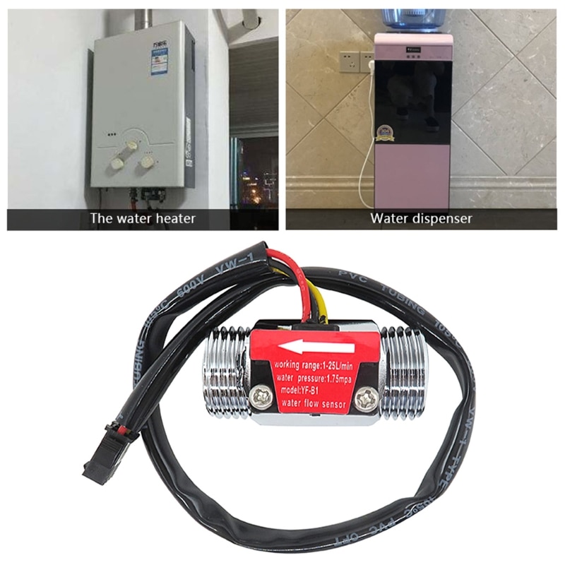 1 Inch Water Flow Hall Sensor Switch Flow Meter DN25 For Industrial turbine flowmeter water flow sensor 649A