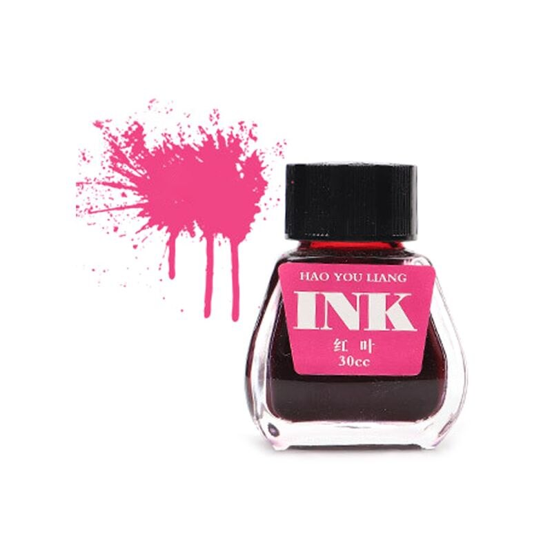 30ml 16 couleurs verre lisse écriture stylo plume encre costume pour recharge école étudiant papeterie fournitures de bureau: 05