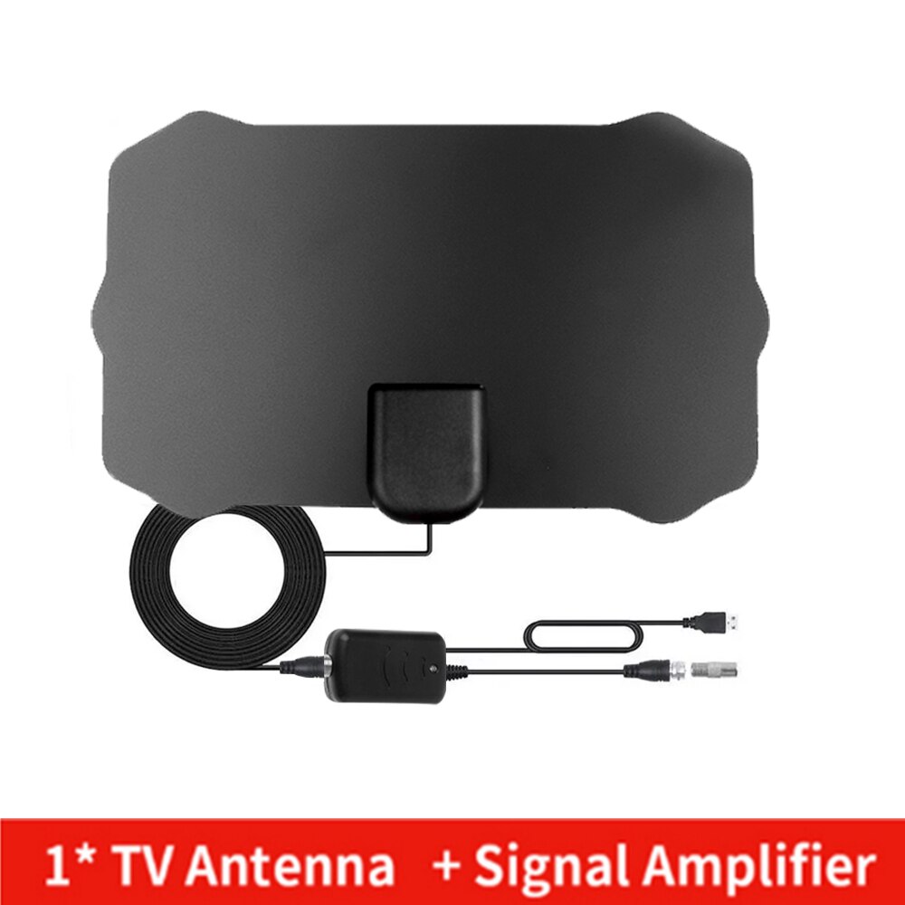 Cable de antena Digital de señal de TV para interior, amplificador de señal HD 2000 P, 4K, 8k, rango de 1080 millas: Antenna andAmplifier