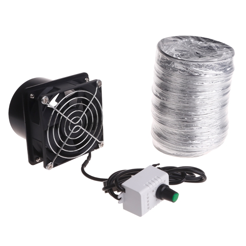 USB Exhaust Fan Duct Air Ventilation Blower Window Extractor Toilet Kitchen: Orange