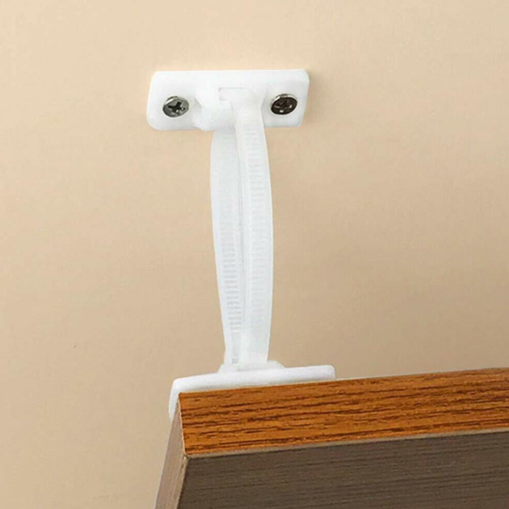 Furniture Anti Tip Strap Baby Proof Cabinet Wall Anchors Ropes Protection Strap Elastic Children Hardware Pet T5Q6