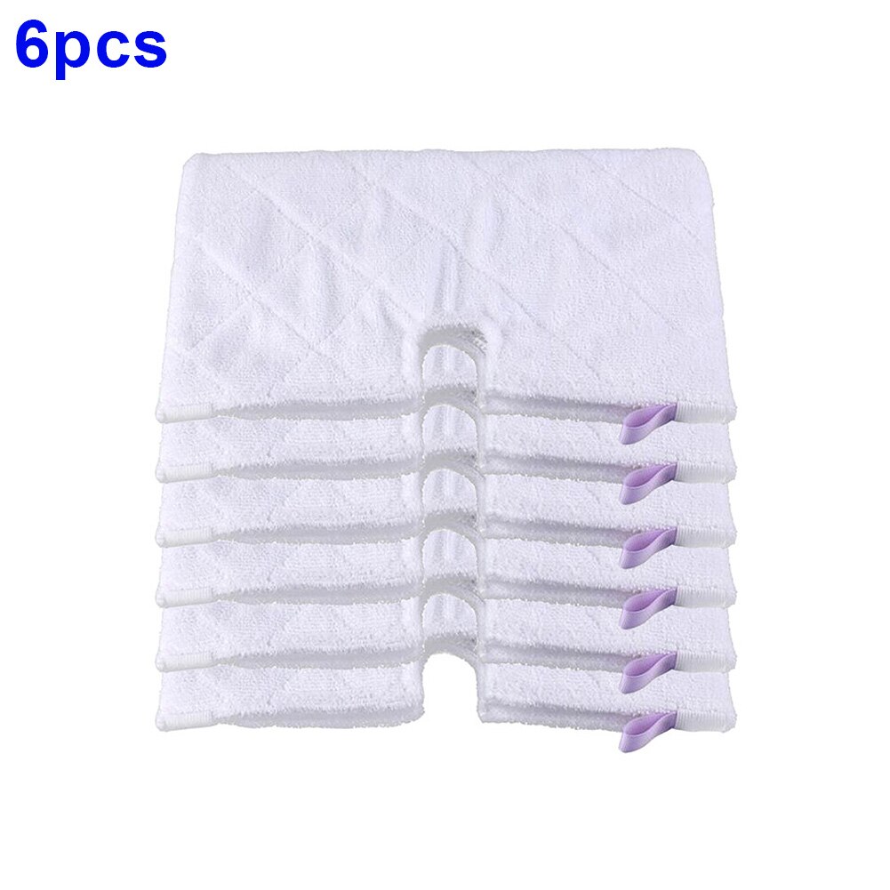 Cleaning Pads Wasbare Vervanging Duurzaam Voor Shark Mop S3550 S3601 S3501 S3901 Mop Accessoires Huishoudelijke Schoonmaakmiddelen Gereedschappen Mop: 6 PCS