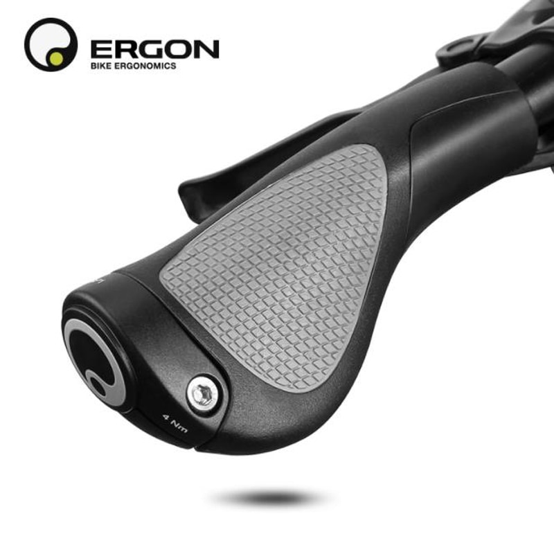 Ergon Bicycle Handlebar Grips GP1 GP3 MTB Road Bike Bar End Mount Clamp Handle Grip Ergonomics Rubber Cycling Parts Lock Grips