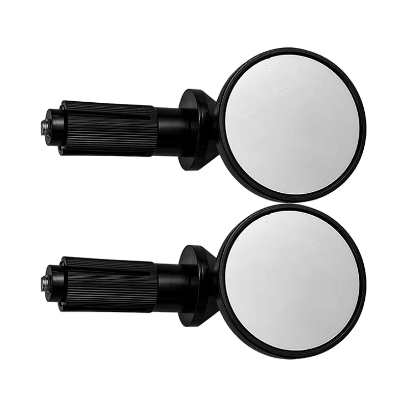 Motoraccessoires Reflecterende spiegel Aluminium elektrische auto Ministekker Kleine ronde spiegel Boutique achteruitkijkspiegel: Default Title