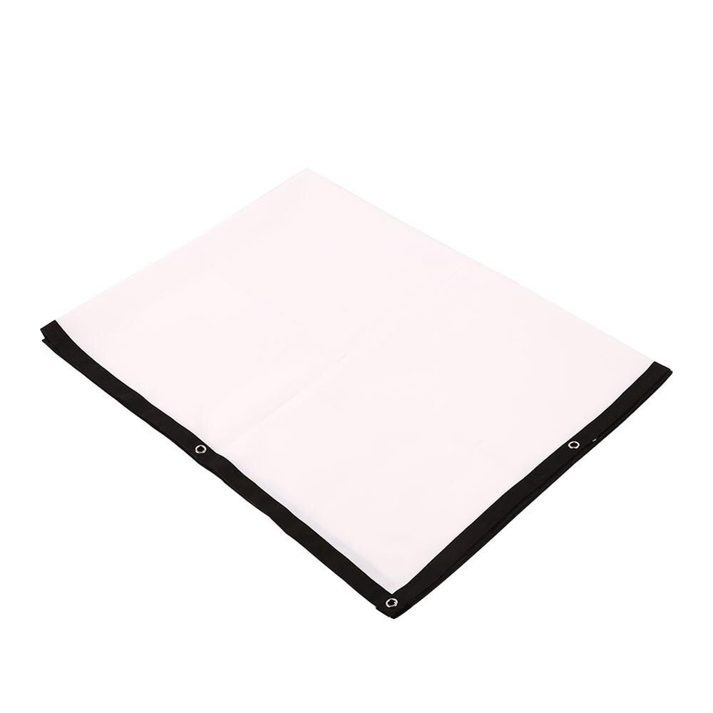 Movie Curtain Projection Screen Movie Cloth Practical Durable Portable Polyester Moisture Proof Home Shade Sail Shelter