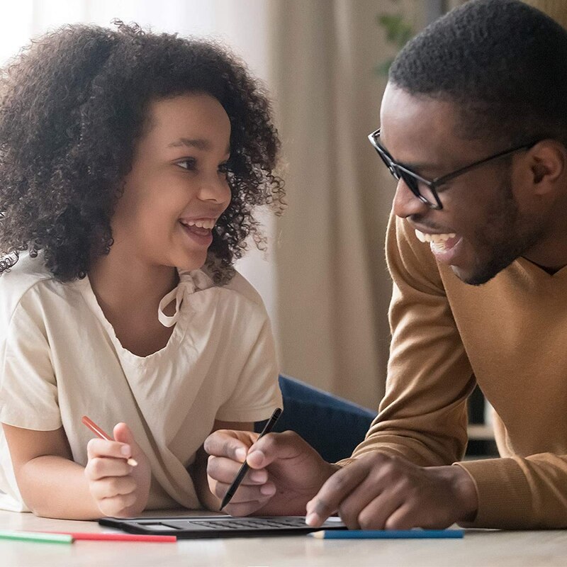 Calculator With 6Inch LCD Writing Tablet Standard Function Desktop Calculator Basic Calculator,12 Digit Desk Calculator