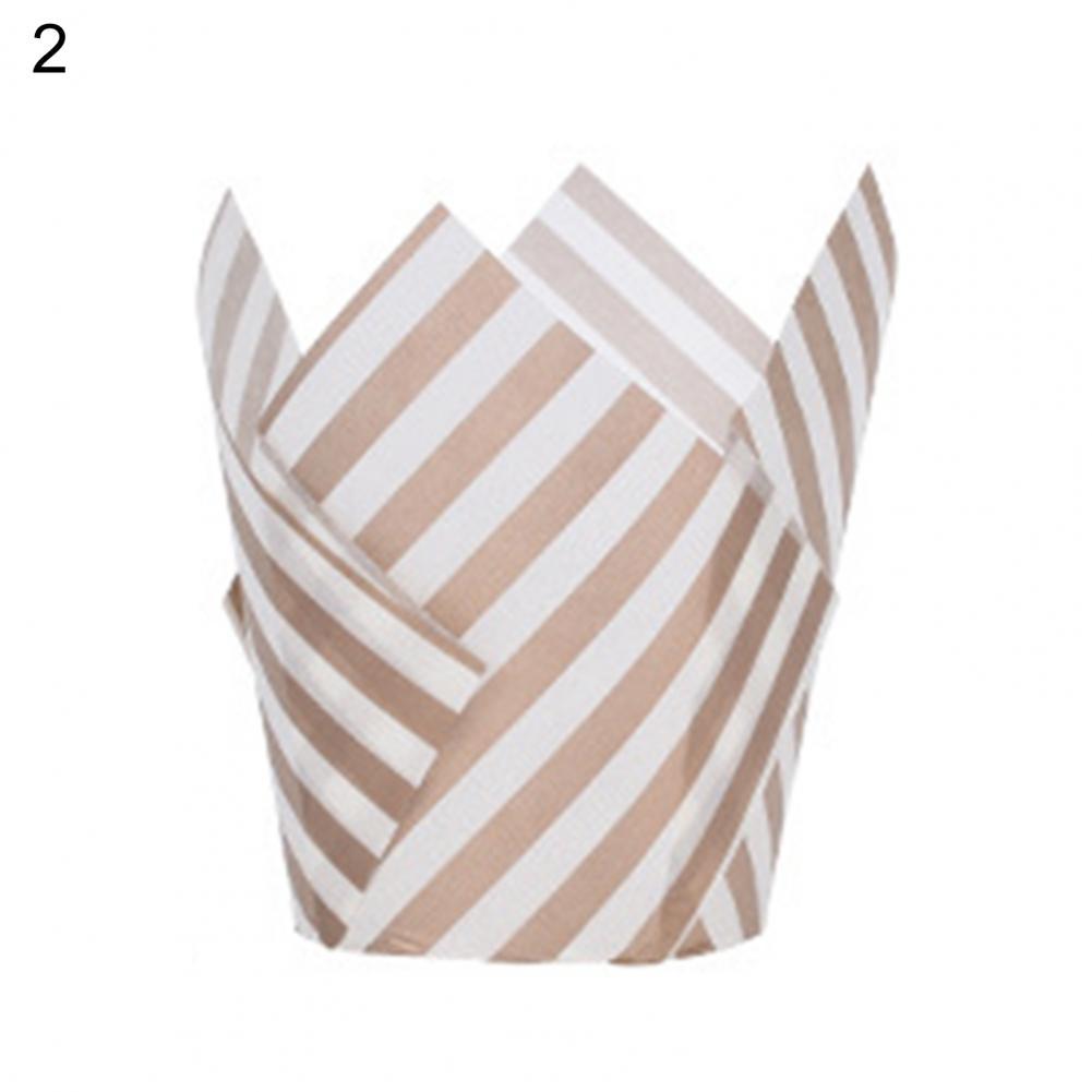 Taza ecológica para hornear magdalenas, revestimiento ligero para magdalenas, cumpleaños, , alimentaria, 100 piezas: 2