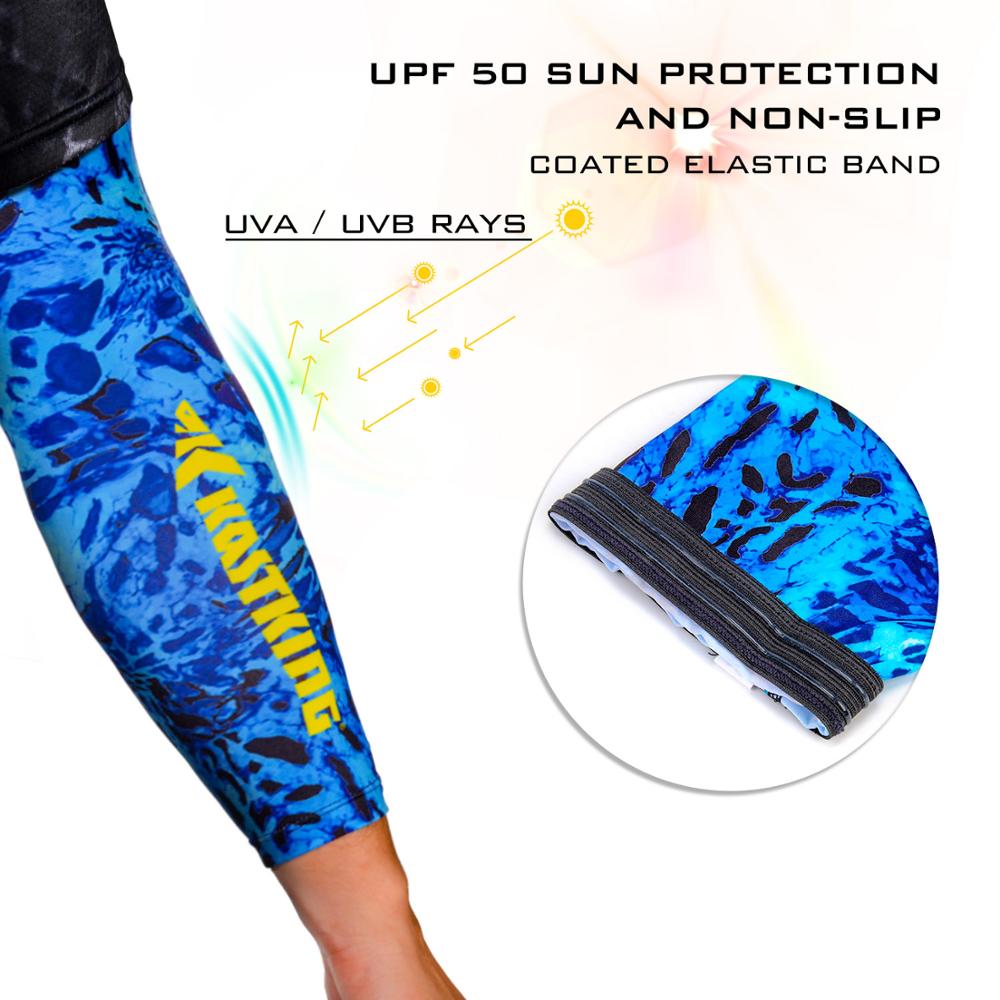 KastKing-Mangas de protección UV para brazo, de secado rápido, transpirables, de alta elasticidad, para deportes al aire libre, ropa de pesca y senderismo