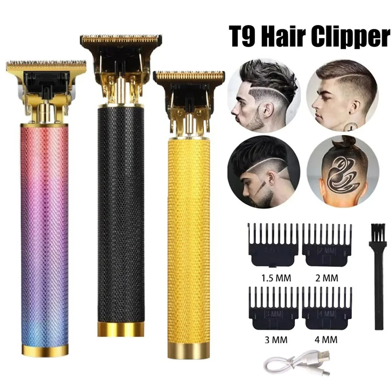 Jahrgang Haars ch neider Friseur Haars chneide maschine Herren Bart Rasierer Rasier maschine T9 elektrische Haars chneide maschine