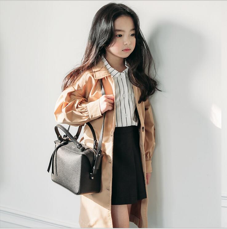 Meisjes Jassen Voor Lente Herfst Kinderen Trenchcoat Kinderen Bovenkleding Leuke Meisjes Kleding Meisjes Jassen 6 8 10 12 14 Jaar
