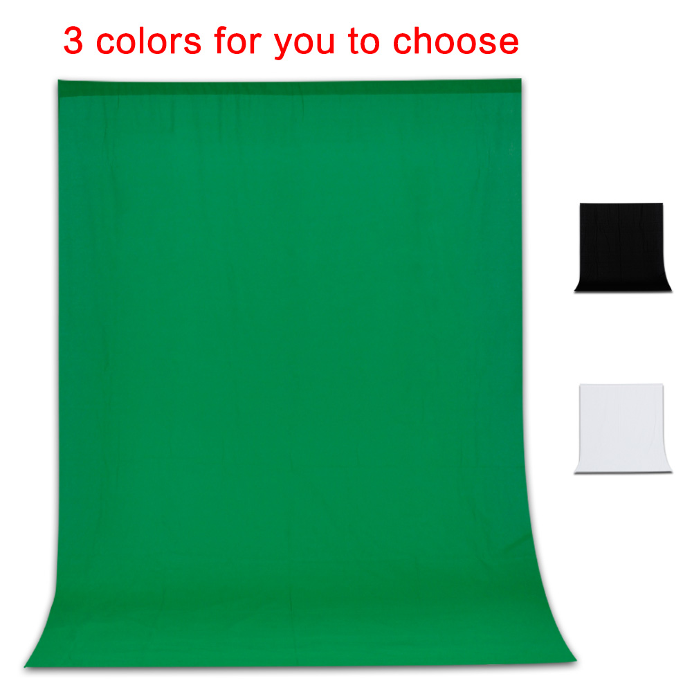 Background Backdrops Studio Photo Green White Black Solid Screen Chroma Key For Photography Shooting Background Cloth Projection