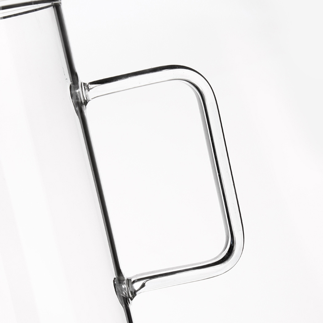 Large 700ml Coffee Mug Handmade Heat Resistance Clear Glass Coffee Mug Tea Milk Juice Water Beer Drinking Mug Office Drinkware