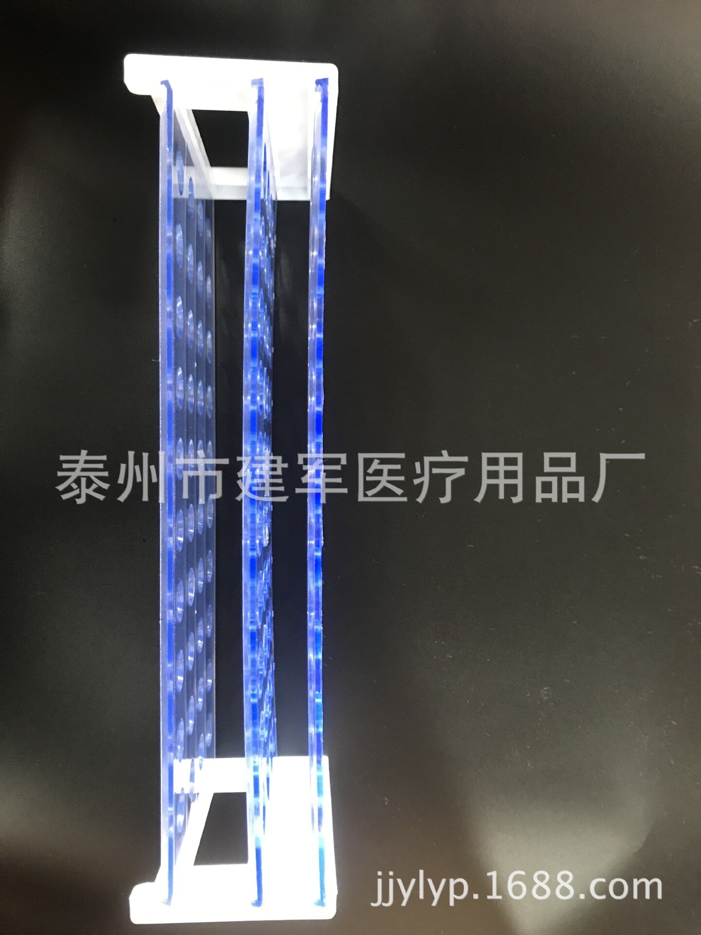 Experimental teaching equipment, plastic test tube rack Aperture 13mm16mm 50 holes three layers detachable