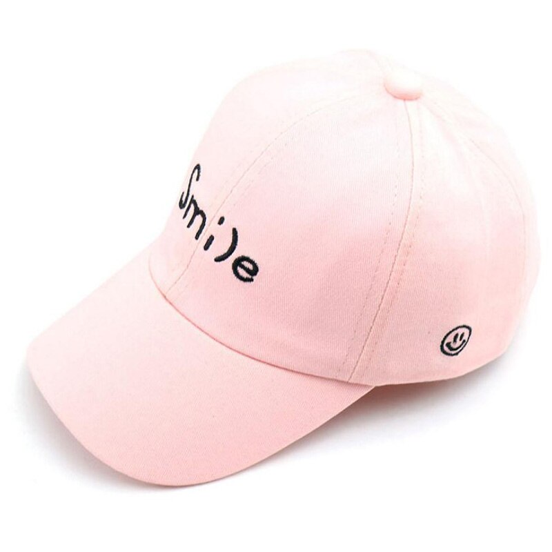 Doitbest-Gorra de béisbol para niños de 2 a 8 años, sombrero de béisbol con bordado de sonrisa, estilo Hip Hop, sombreros para niño o niña, snapback,