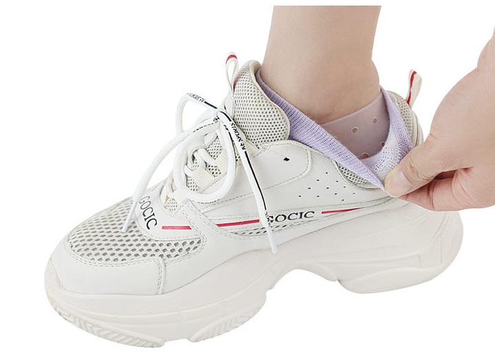 Osynlig höjd ökad innersula silikon hälsockor för kvinnor män innersulor 2-3cm innersulor för plantar fasciitis fötter vårdverktyg